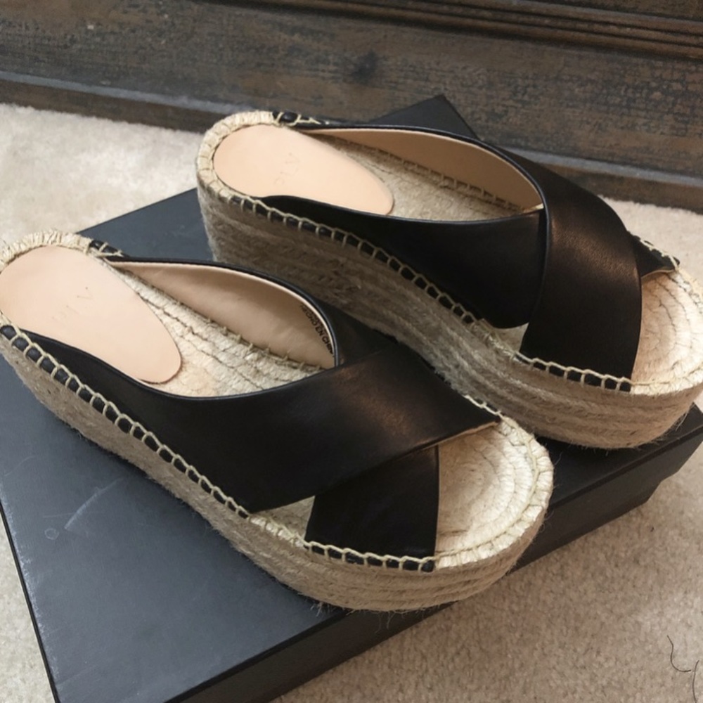 POUR LA VICTOIRE RITA PLATFORM ESPADRILLE SANDALS - Picture 4 of 8